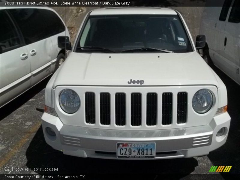 Stone White Clearcoat / Dark Slate Gray 2008 Jeep Patriot Limited 4x4