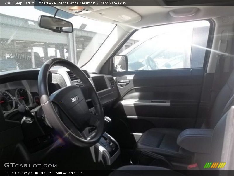 Stone White Clearcoat / Dark Slate Gray 2008 Jeep Patriot Limited 4x4