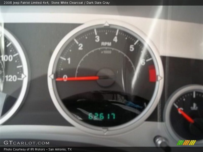 Stone White Clearcoat / Dark Slate Gray 2008 Jeep Patriot Limited 4x4