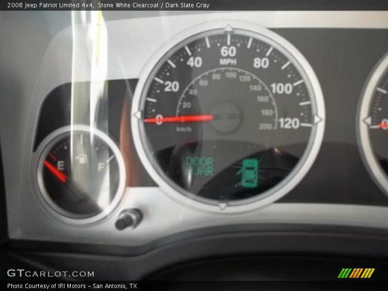 Stone White Clearcoat / Dark Slate Gray 2008 Jeep Patriot Limited 4x4
