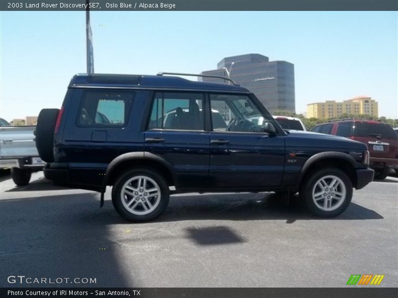 Oslo Blue / Alpaca Beige 2003 Land Rover Discovery SE7
