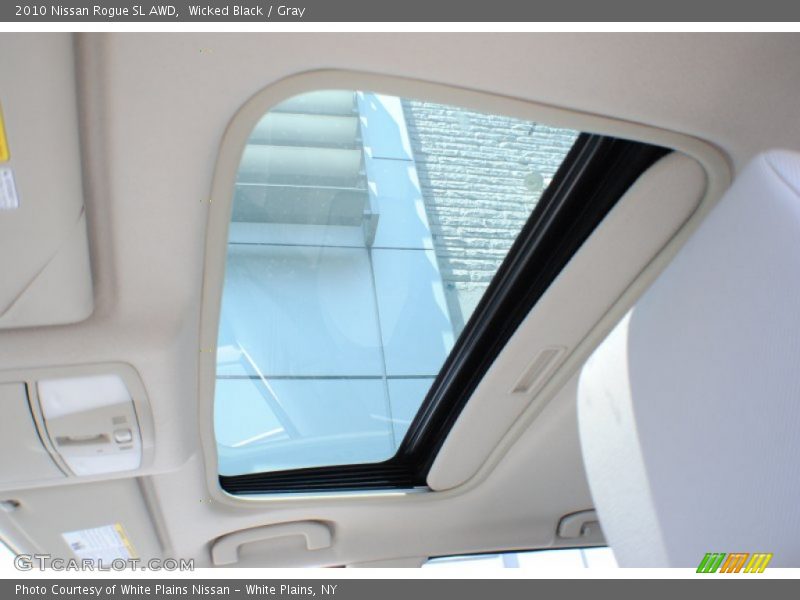 Wicked Black / Gray 2010 Nissan Rogue SL AWD