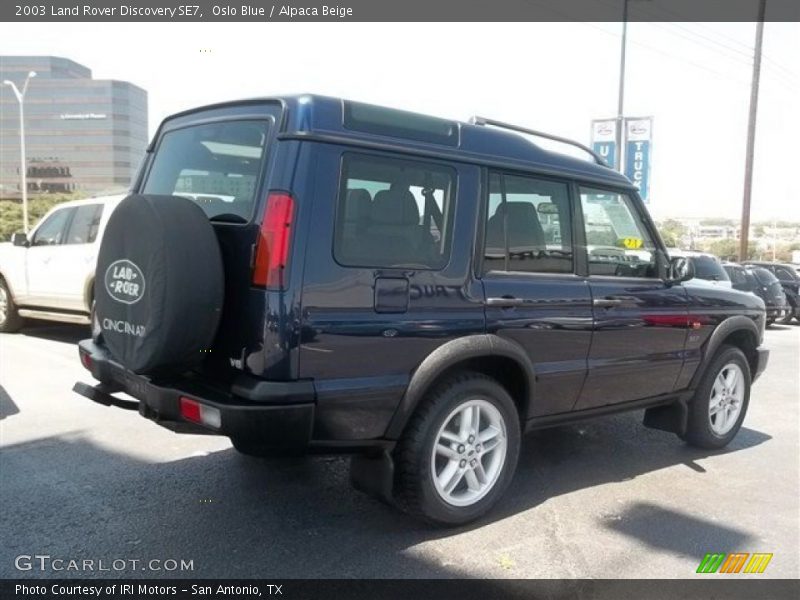 Oslo Blue / Alpaca Beige 2003 Land Rover Discovery SE7