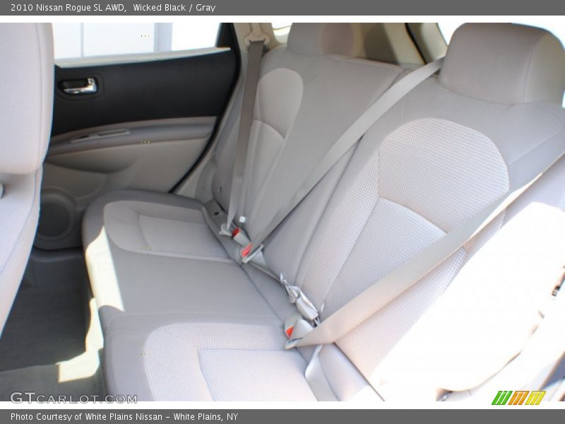 Wicked Black / Gray 2010 Nissan Rogue SL AWD