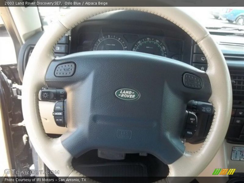 Oslo Blue / Alpaca Beige 2003 Land Rover Discovery SE7