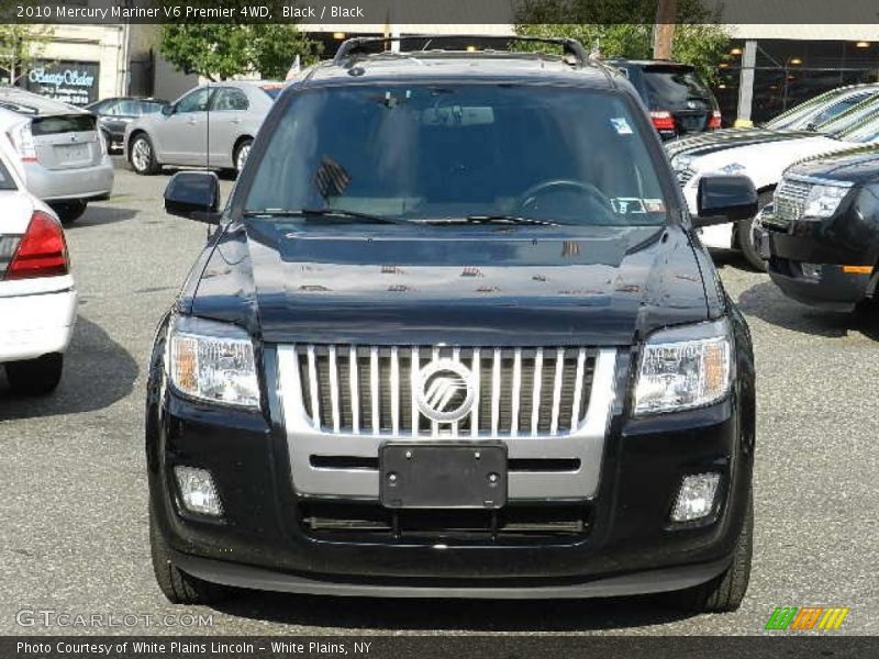 Black / Black 2010 Mercury Mariner V6 Premier 4WD