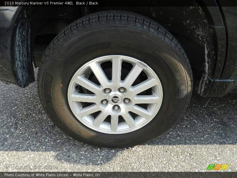 Black / Black 2010 Mercury Mariner V6 Premier 4WD
