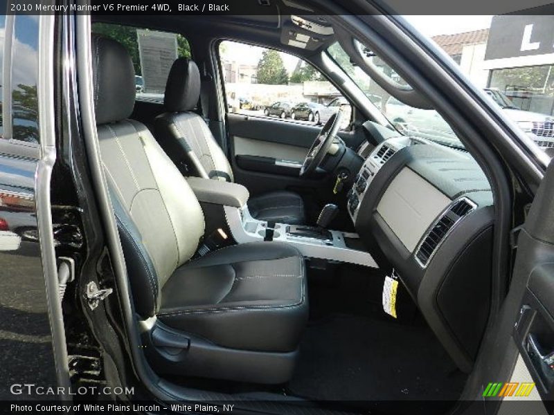 Black / Black 2010 Mercury Mariner V6 Premier 4WD