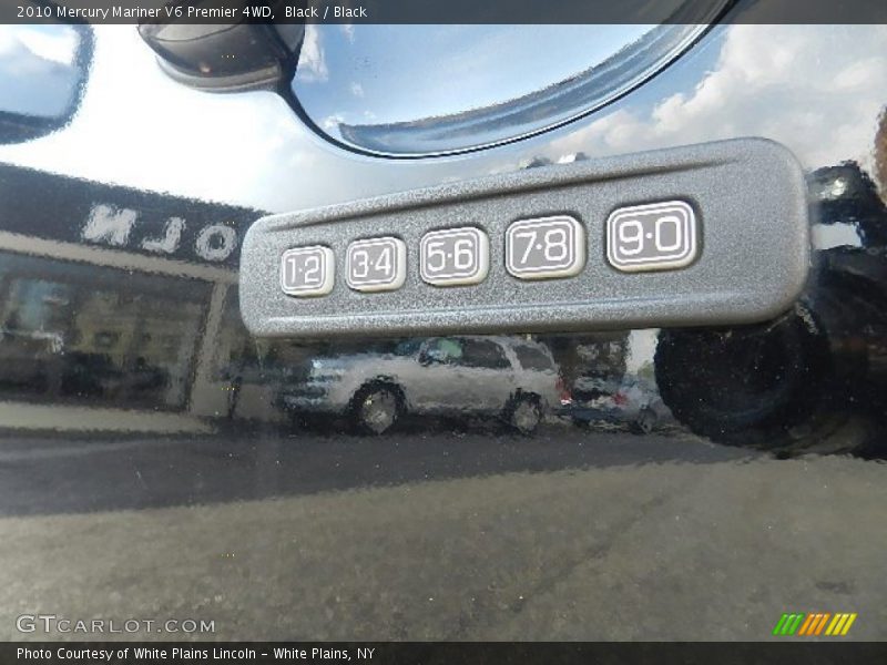 Black / Black 2010 Mercury Mariner V6 Premier 4WD