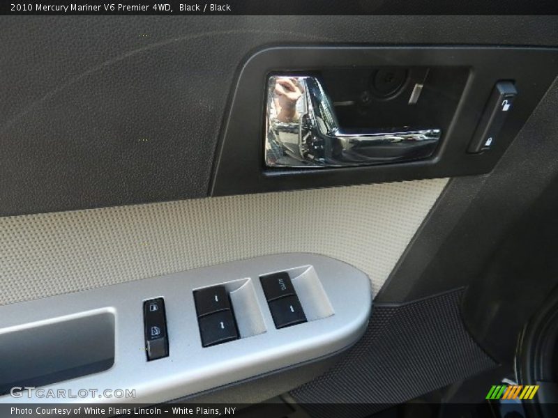 Black / Black 2010 Mercury Mariner V6 Premier 4WD