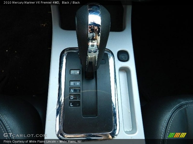 Black / Black 2010 Mercury Mariner V6 Premier 4WD