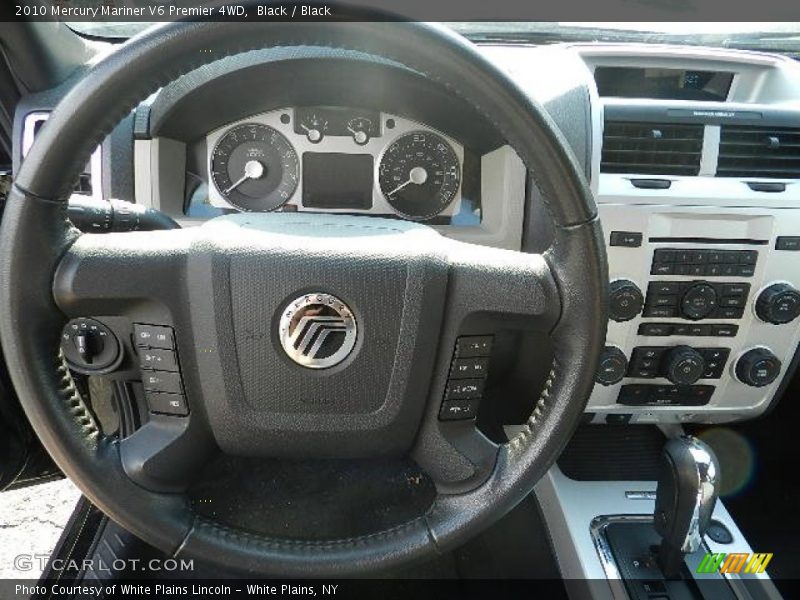 Black / Black 2010 Mercury Mariner V6 Premier 4WD
