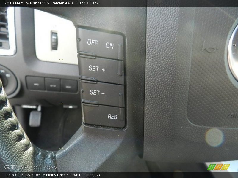 Black / Black 2010 Mercury Mariner V6 Premier 4WD