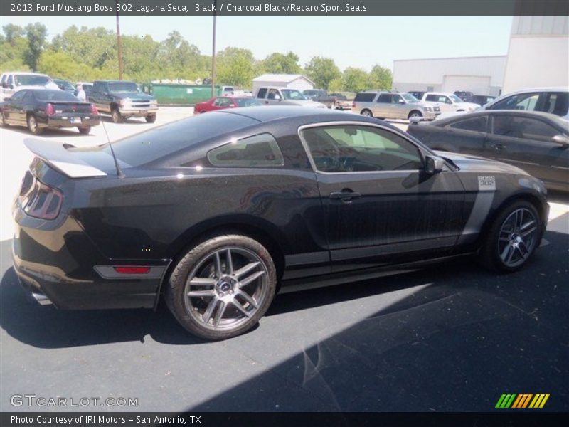 Black / Charcoal Black/Recaro Sport Seats 2013 Ford Mustang Boss 302 Laguna Seca