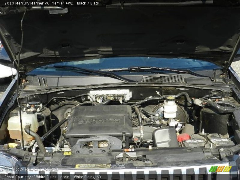 Black / Black 2010 Mercury Mariner V6 Premier 4WD