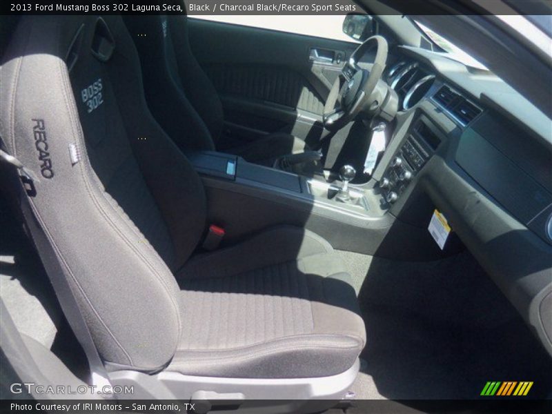  2013 Mustang Boss 302 Laguna Seca Charcoal Black/Recaro Sport Seats Interior
