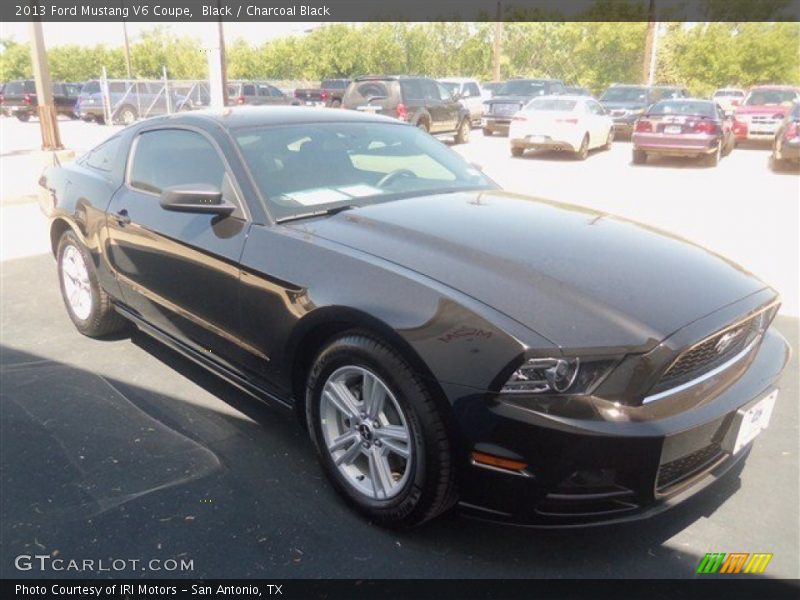 Black / Charcoal Black 2013 Ford Mustang V6 Coupe