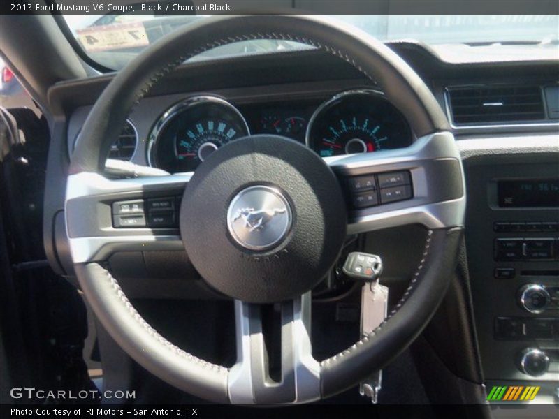 Black / Charcoal Black 2013 Ford Mustang V6 Coupe