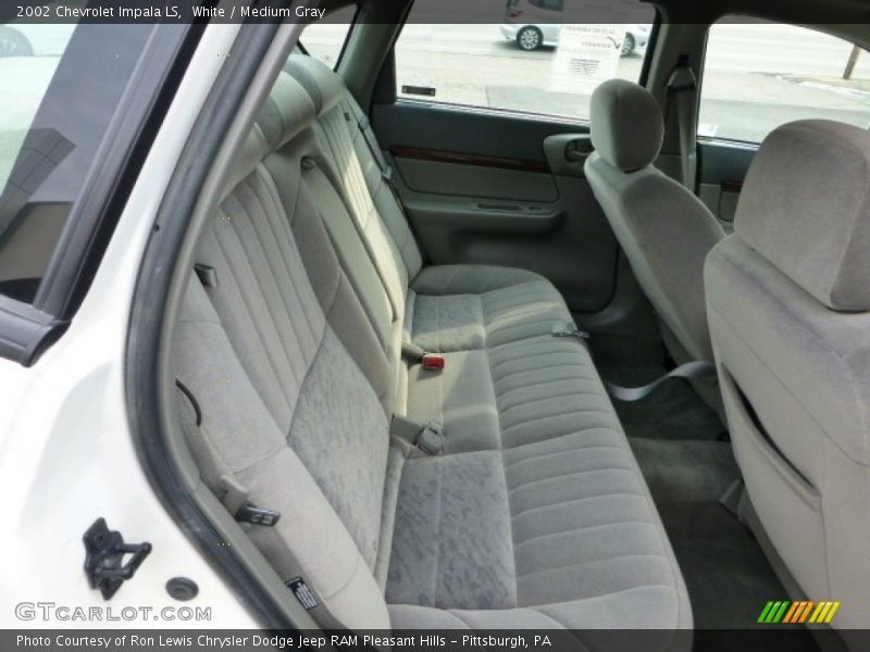 Rear Seat of 2002 Impala LS