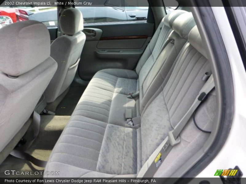 Rear Seat of 2002 Impala LS