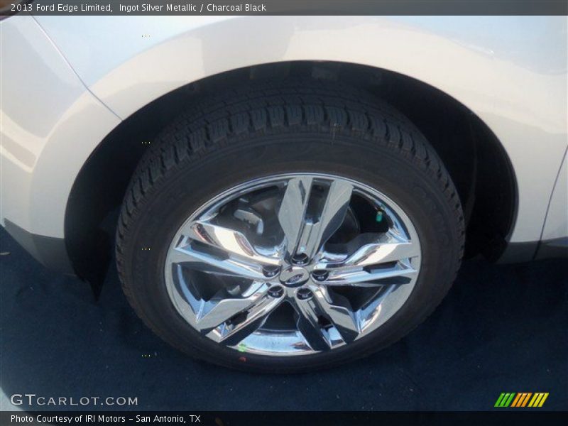Ingot Silver Metallic / Charcoal Black 2013 Ford Edge Limited