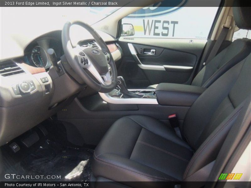 Ingot Silver Metallic / Charcoal Black 2013 Ford Edge Limited