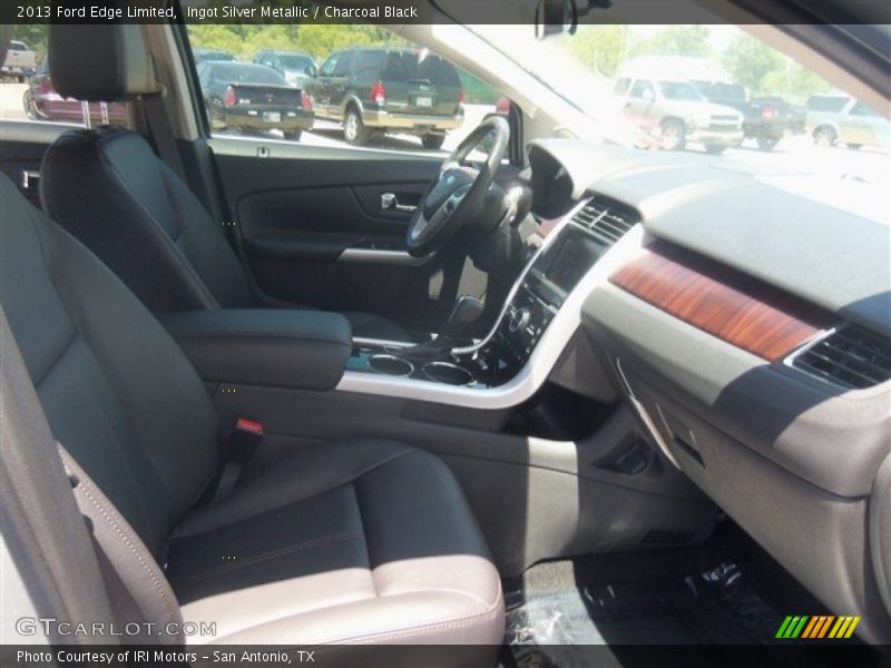 Ingot Silver Metallic / Charcoal Black 2013 Ford Edge Limited
