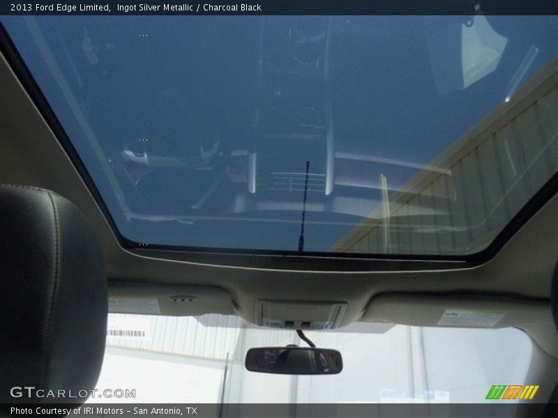 Ingot Silver Metallic / Charcoal Black 2013 Ford Edge Limited