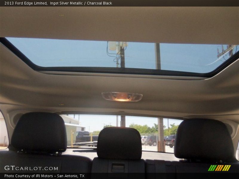 Ingot Silver Metallic / Charcoal Black 2013 Ford Edge Limited