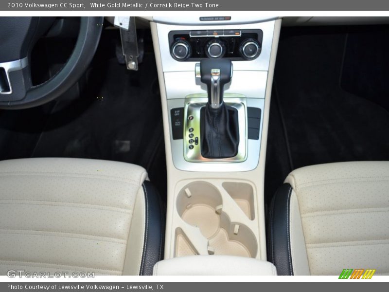White Gold Metallic / Cornsilk Beige Two Tone 2010 Volkswagen CC Sport