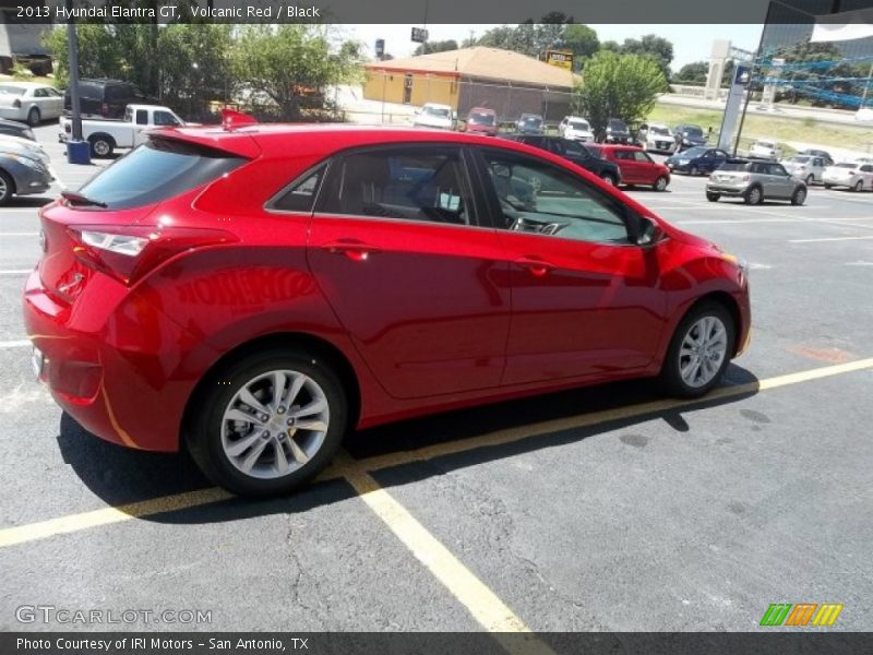 Volcanic Red / Black 2013 Hyundai Elantra GT