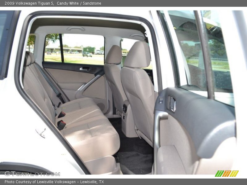 Candy White / Sandstone 2009 Volkswagen Tiguan S