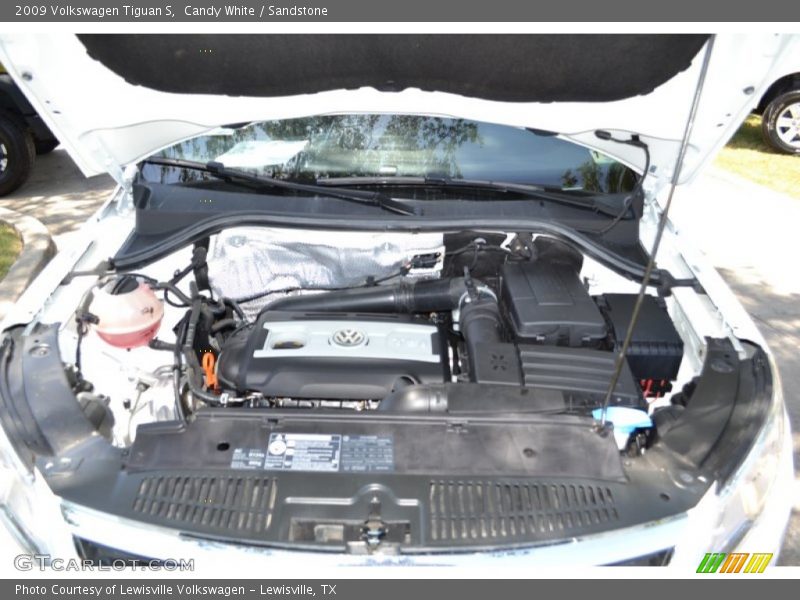 Candy White / Sandstone 2009 Volkswagen Tiguan S