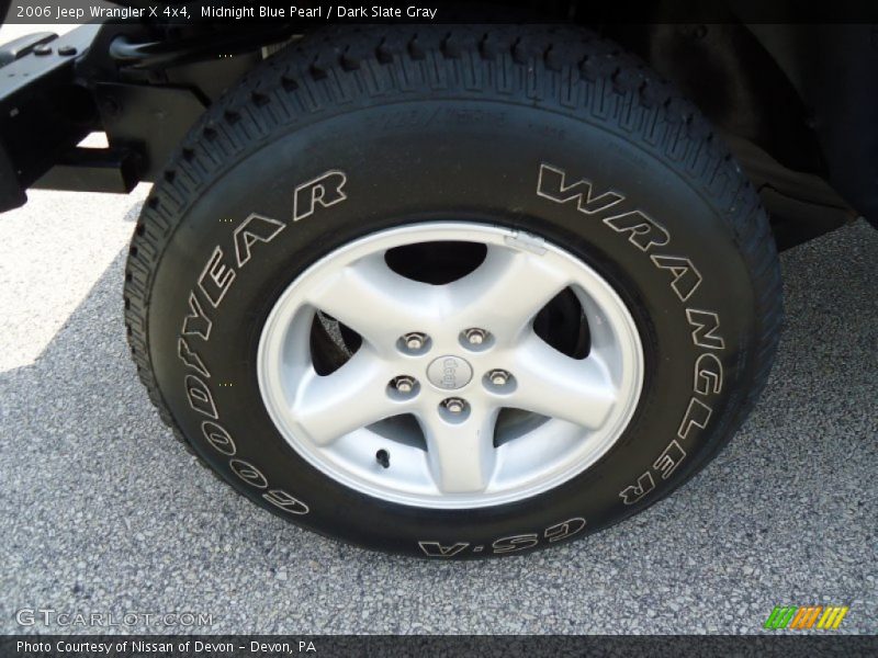Midnight Blue Pearl / Dark Slate Gray 2006 Jeep Wrangler X 4x4