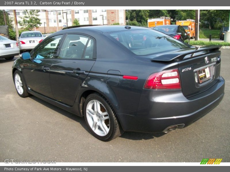 Carbon Gray Pearl / Ebony 2007 Acura TL 3.2