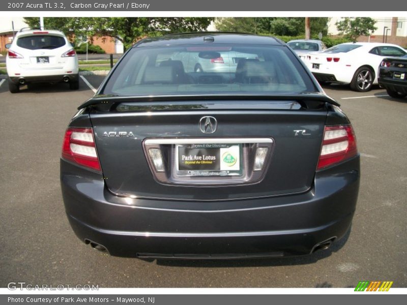 Carbon Gray Pearl / Ebony 2007 Acura TL 3.2