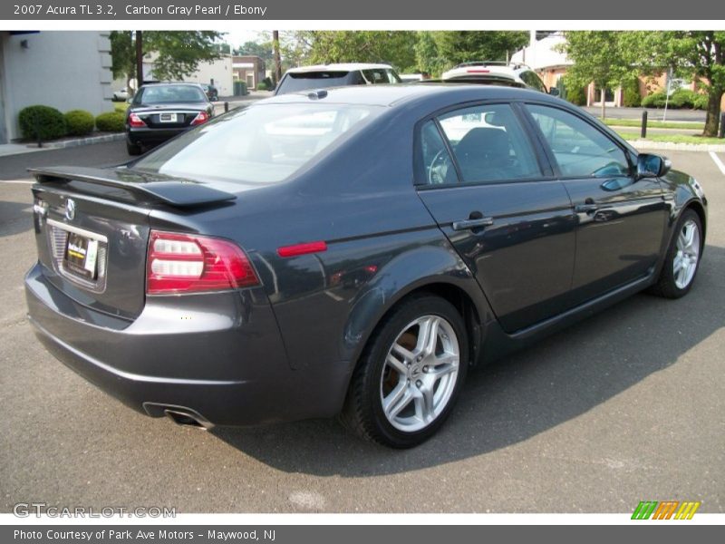 Carbon Gray Pearl / Ebony 2007 Acura TL 3.2