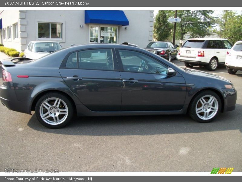 Carbon Gray Pearl / Ebony 2007 Acura TL 3.2