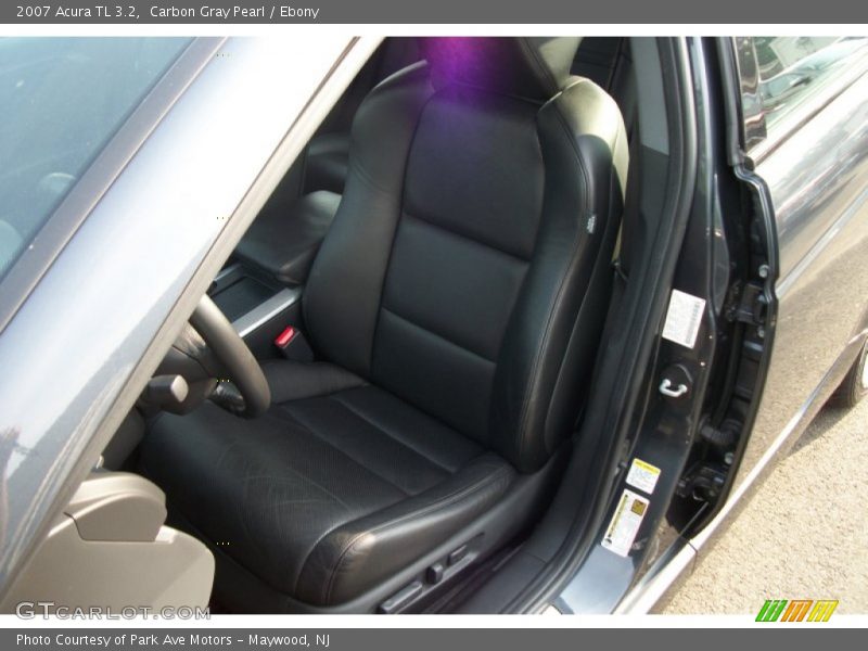 Carbon Gray Pearl / Ebony 2007 Acura TL 3.2