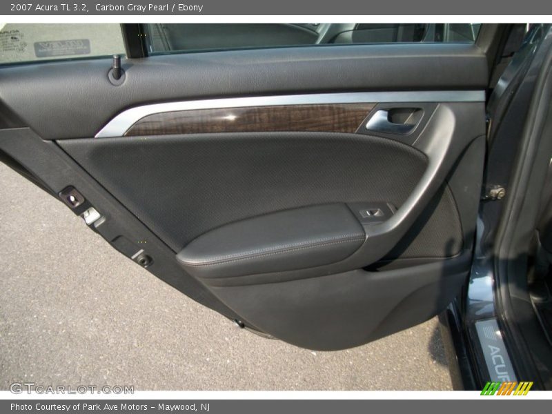 Carbon Gray Pearl / Ebony 2007 Acura TL 3.2