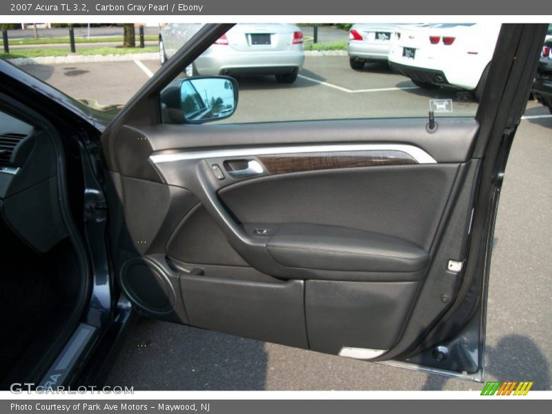 Carbon Gray Pearl / Ebony 2007 Acura TL 3.2