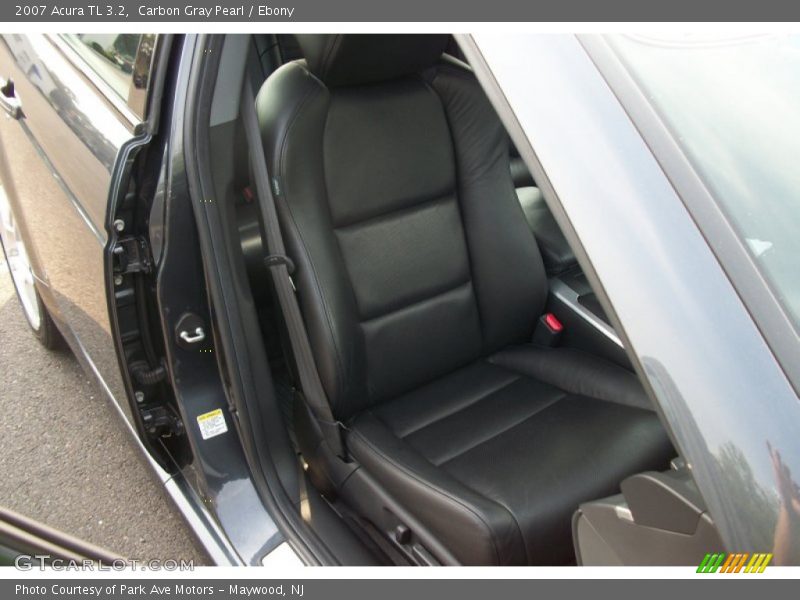 Carbon Gray Pearl / Ebony 2007 Acura TL 3.2