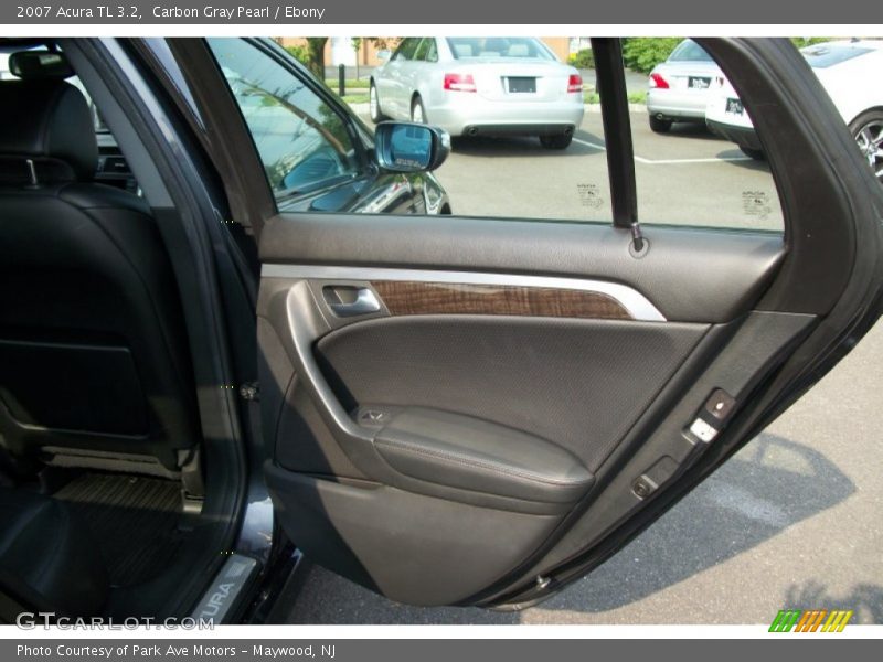 Carbon Gray Pearl / Ebony 2007 Acura TL 3.2