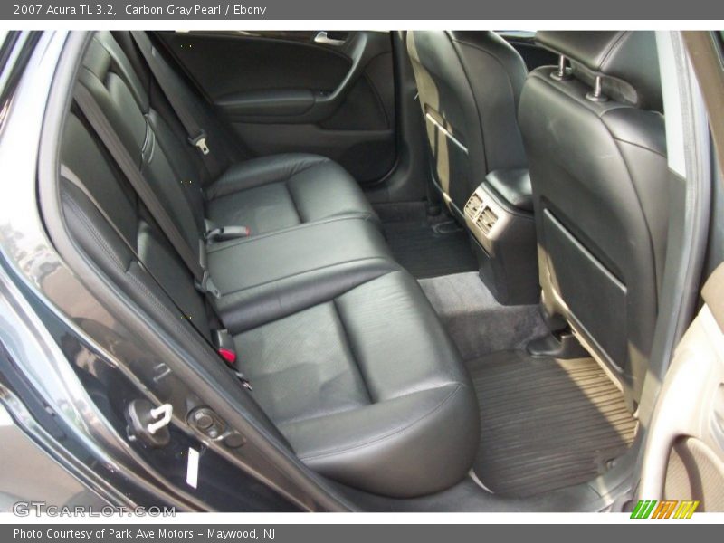 Carbon Gray Pearl / Ebony 2007 Acura TL 3.2