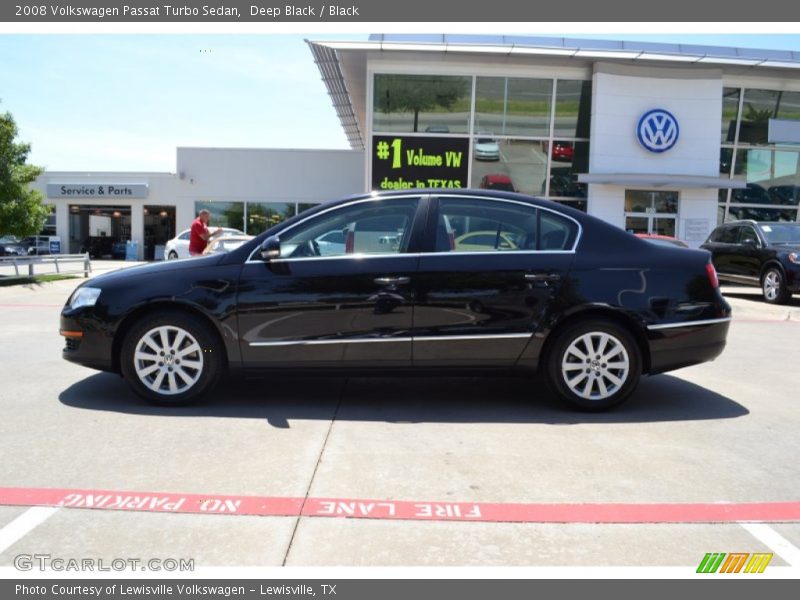 Deep Black / Black 2008 Volkswagen Passat Turbo Sedan