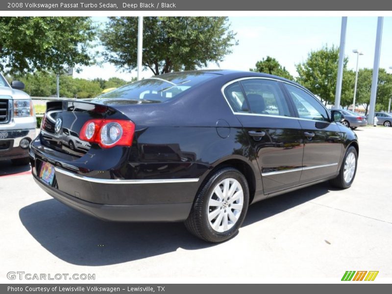 Deep Black / Black 2008 Volkswagen Passat Turbo Sedan