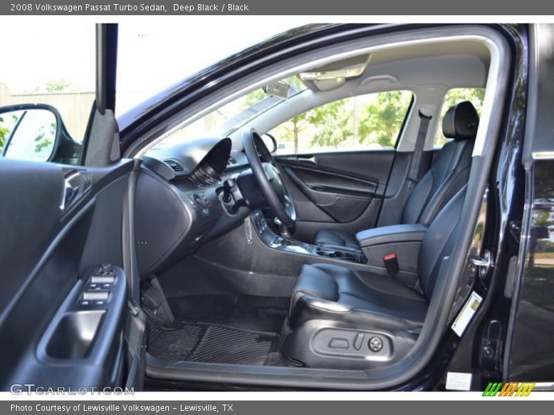 Deep Black / Black 2008 Volkswagen Passat Turbo Sedan