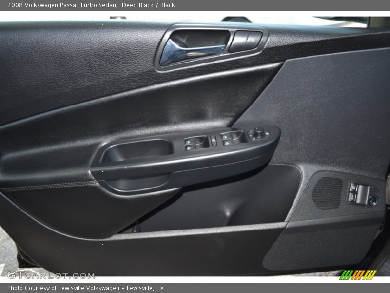 Deep Black / Black 2008 Volkswagen Passat Turbo Sedan