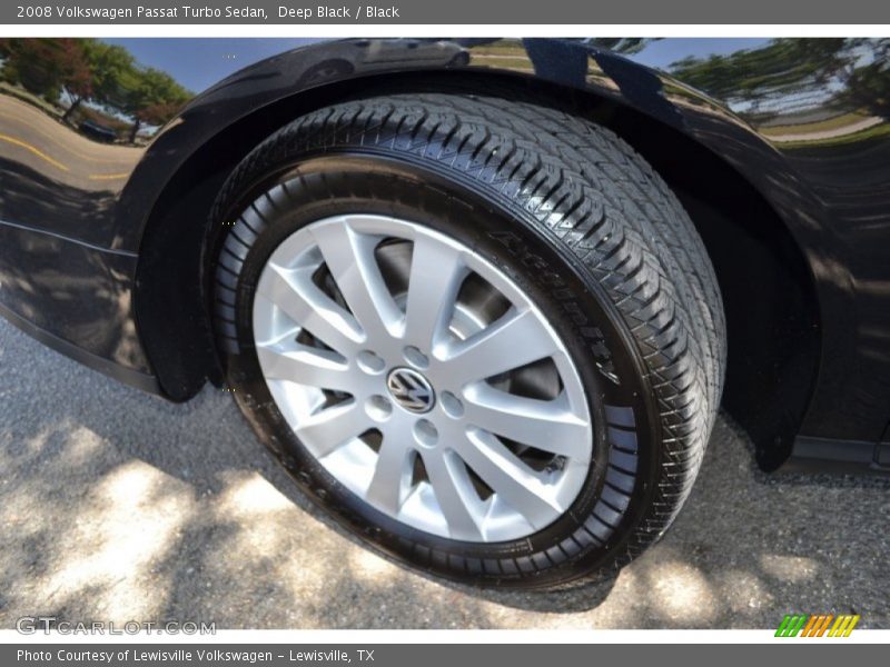 Deep Black / Black 2008 Volkswagen Passat Turbo Sedan