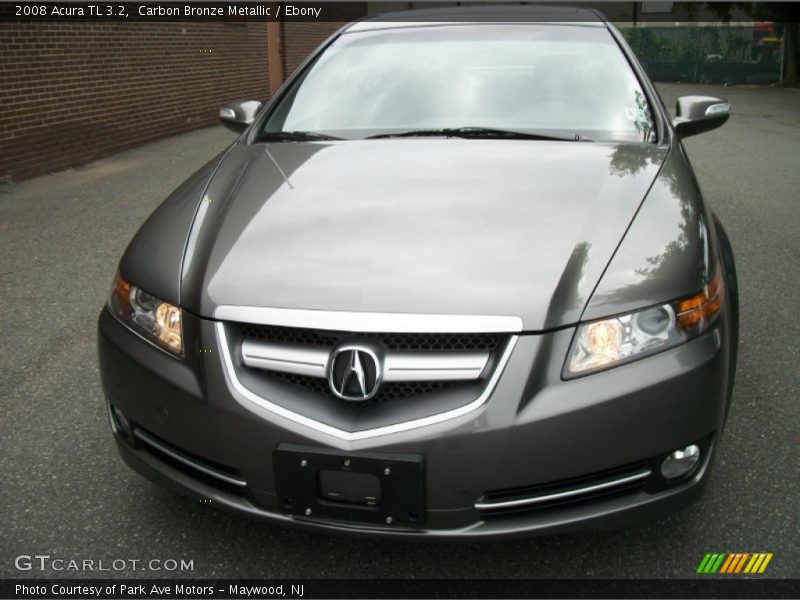 Carbon Bronze Metallic / Ebony 2008 Acura TL 3.2